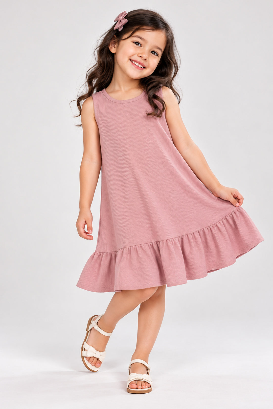 Ruffle Hem Dress