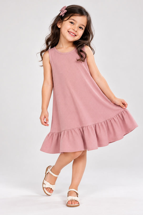 Ruffle Hem Dress
