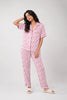 Cherry Crush Button Down PJ Set in Japan Satin