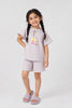 Urban Breeze Mocha Stripe Kids Short Set