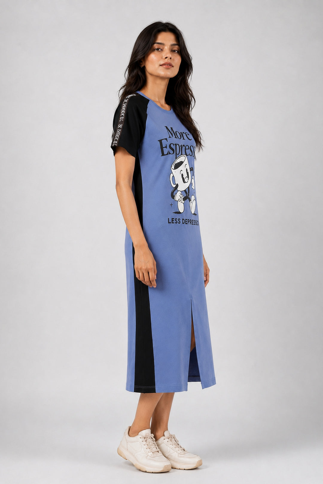 More Expresso Mid Length Lounge Dress