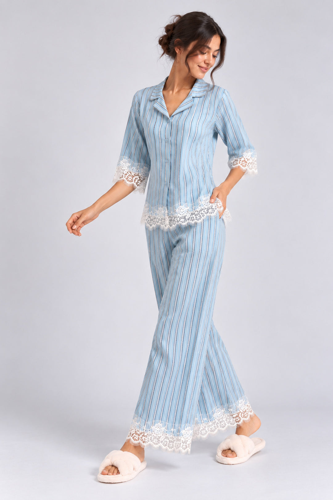 Heirloom Blue Pyjama Set