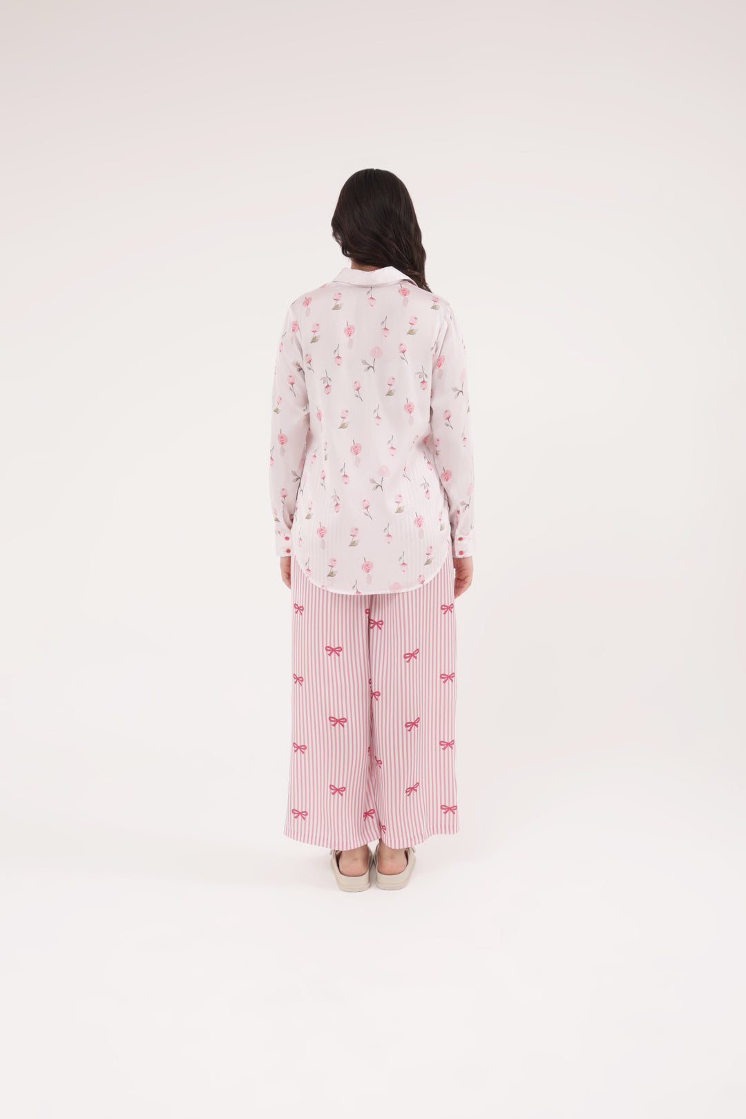 Blush Harmony satin Sleep Set