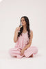 Soft Blush Everyday Peplum Lounge Set