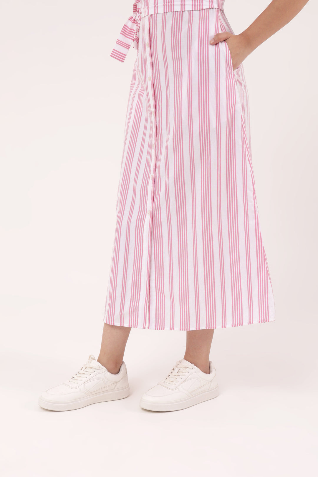 Weekend Charm Striped Dress