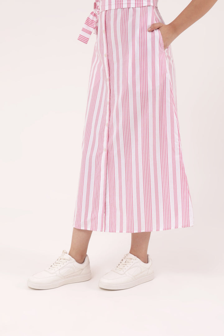 Weekend Charm Striped Dress