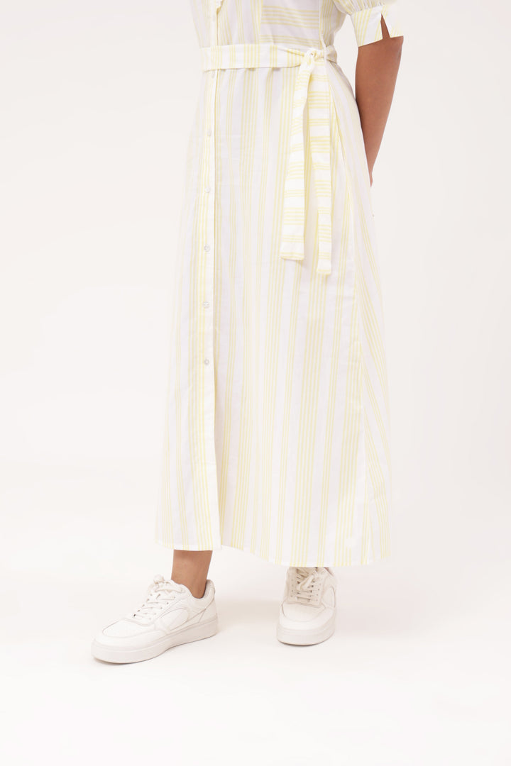 Summer stroll Cotton stripe  Dress