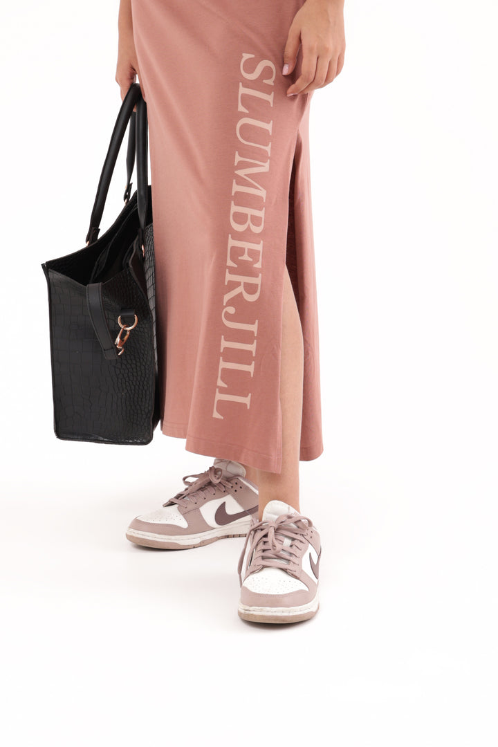 Caramel Drift TravelEase Polo Dress
