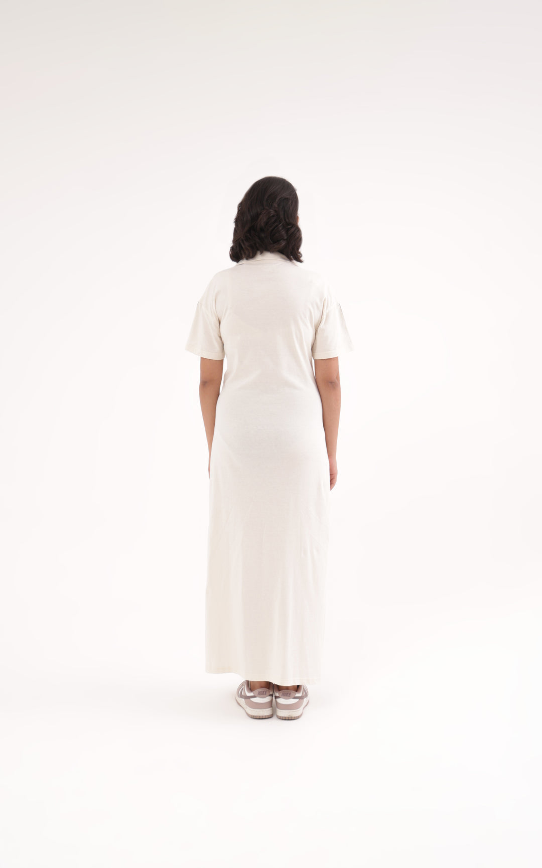 Summer Sand White Travel Ease Polo Dress