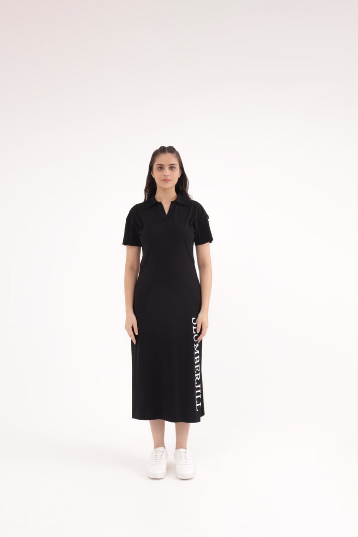 Black Onyx TravelEase Polo Dress