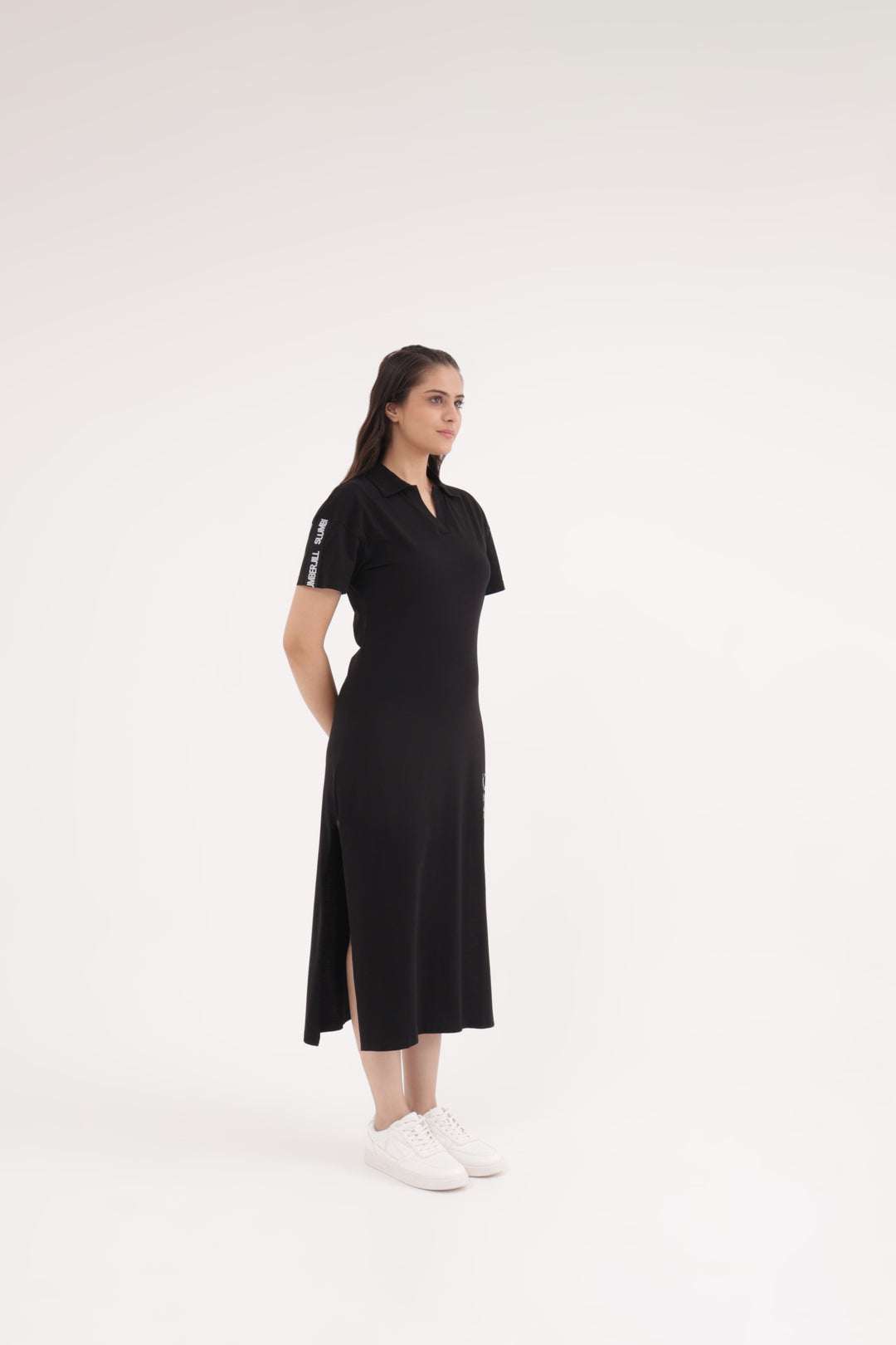 Black Onyx TravelEase Polo Dress