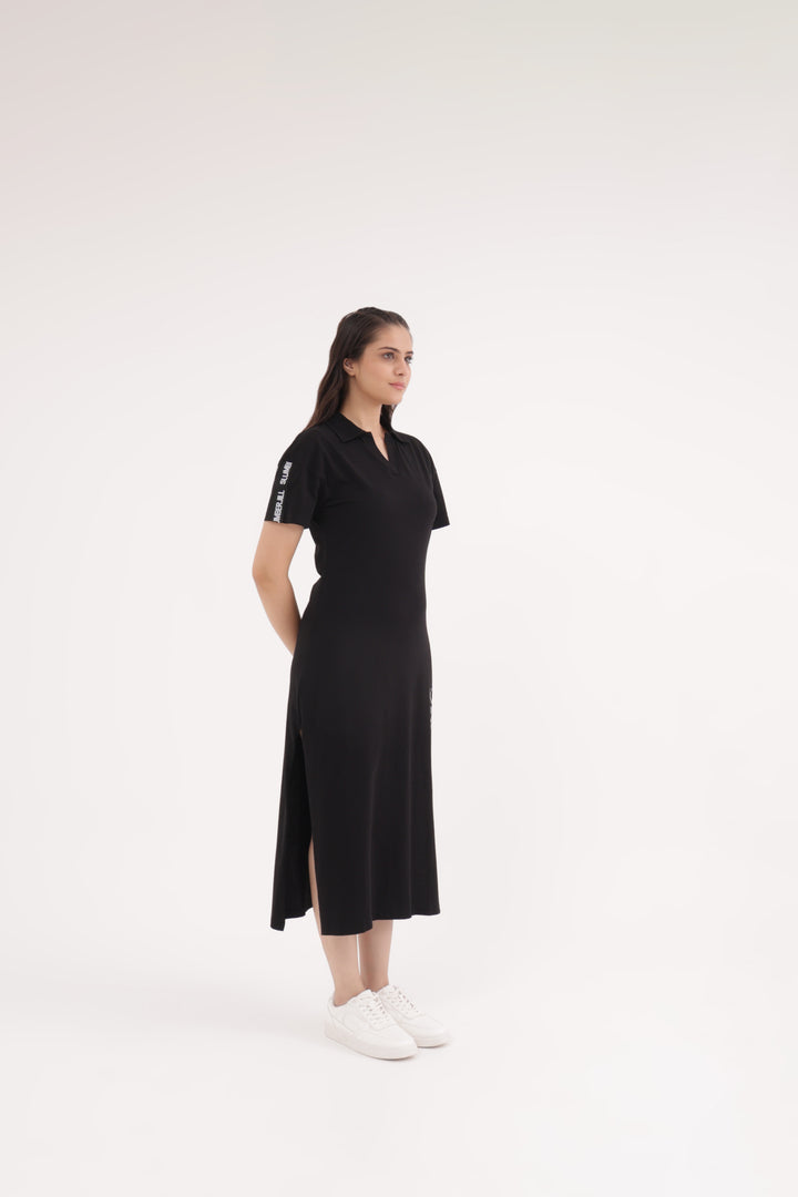 Black Onyx TravelEase Polo Dress
