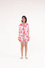 Citrus Breeze Satin Short Set
