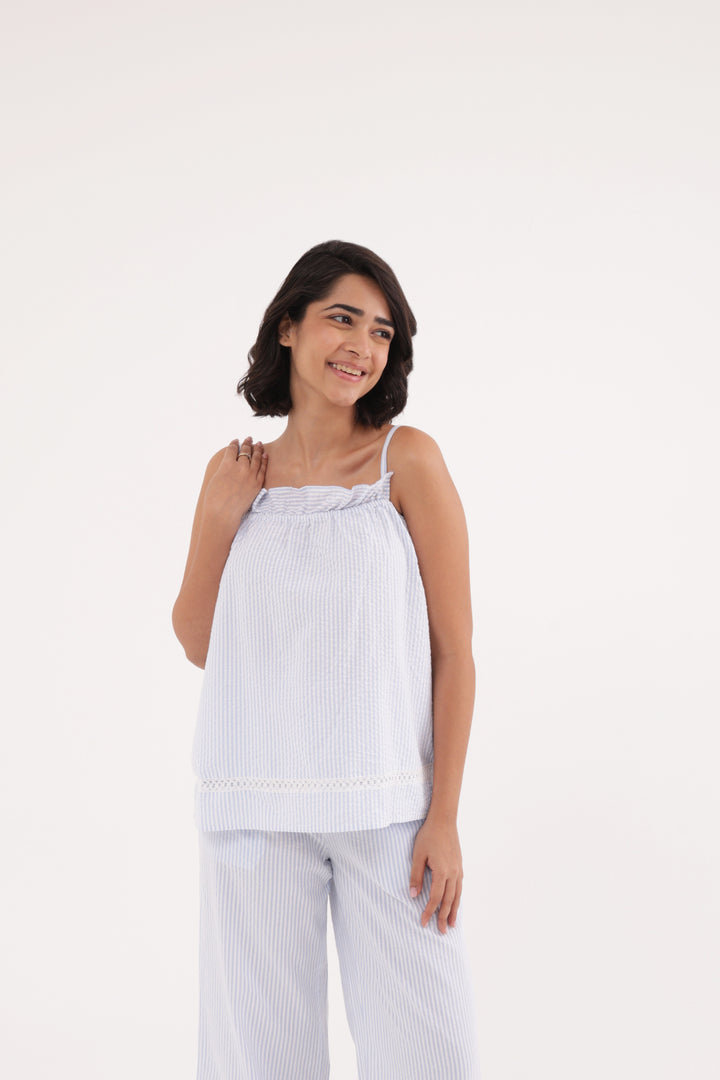 Bluebell dreams stripe sleep set