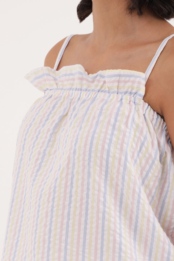 Playfull prism stripe  sleep set