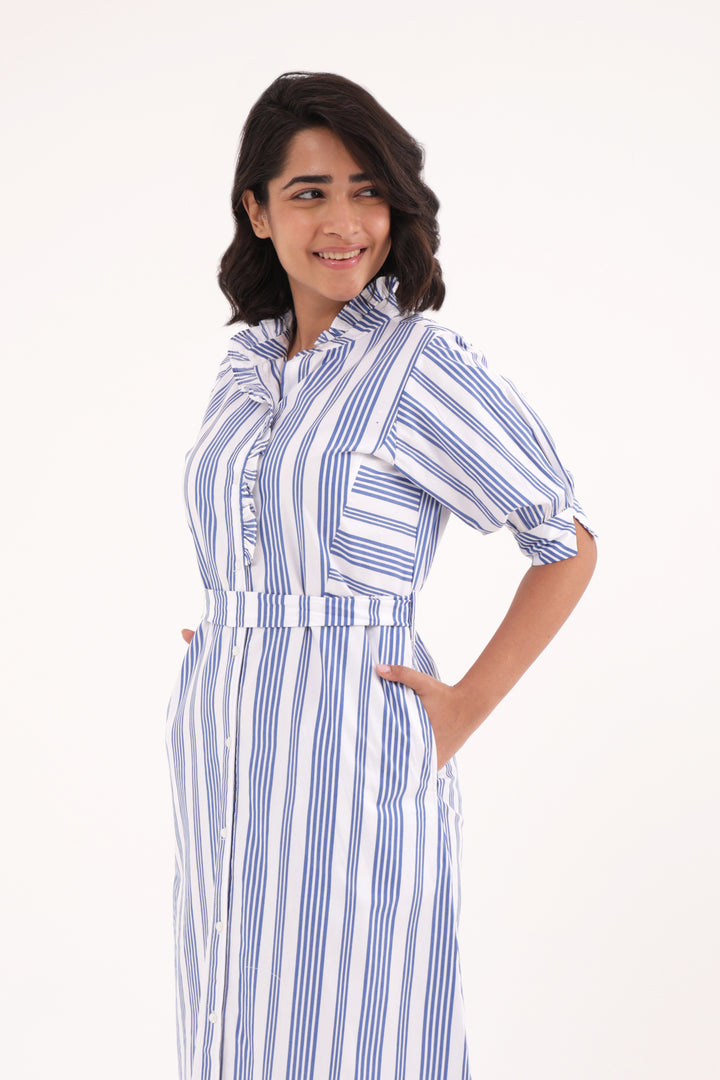 Everyday Grace cotton  Stripe Dress