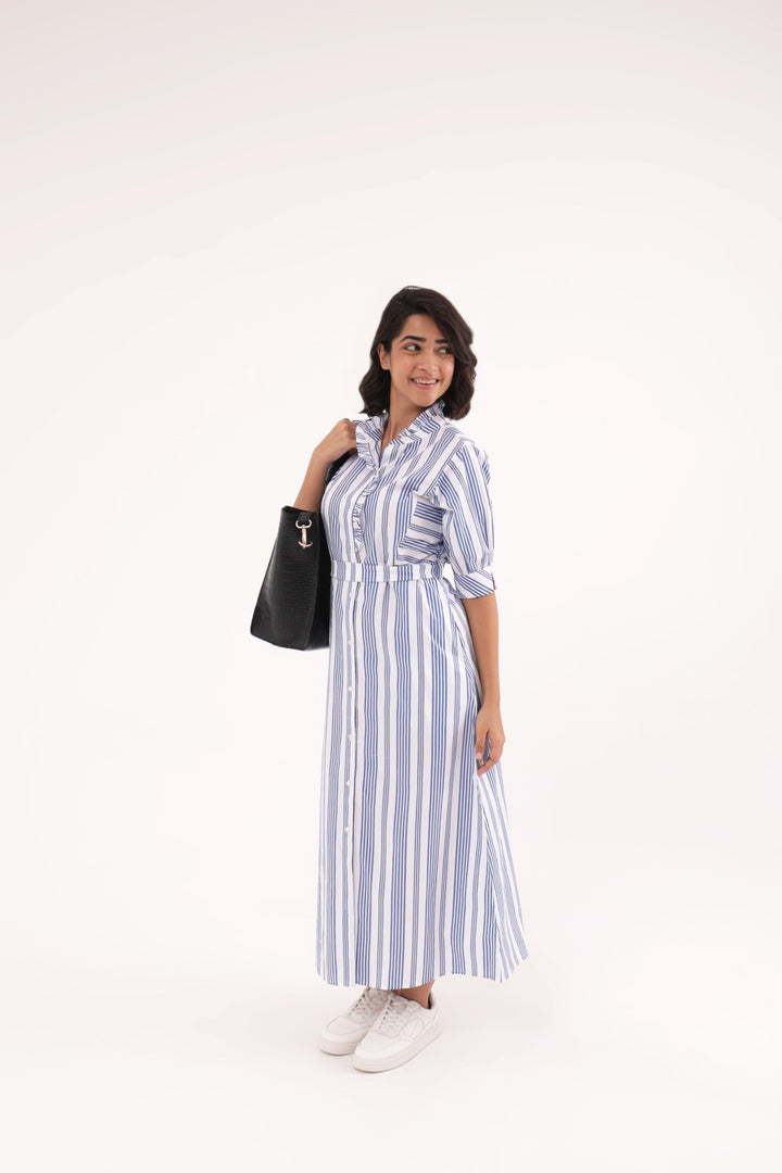 Everyday Grace cotton  Stripe Dress