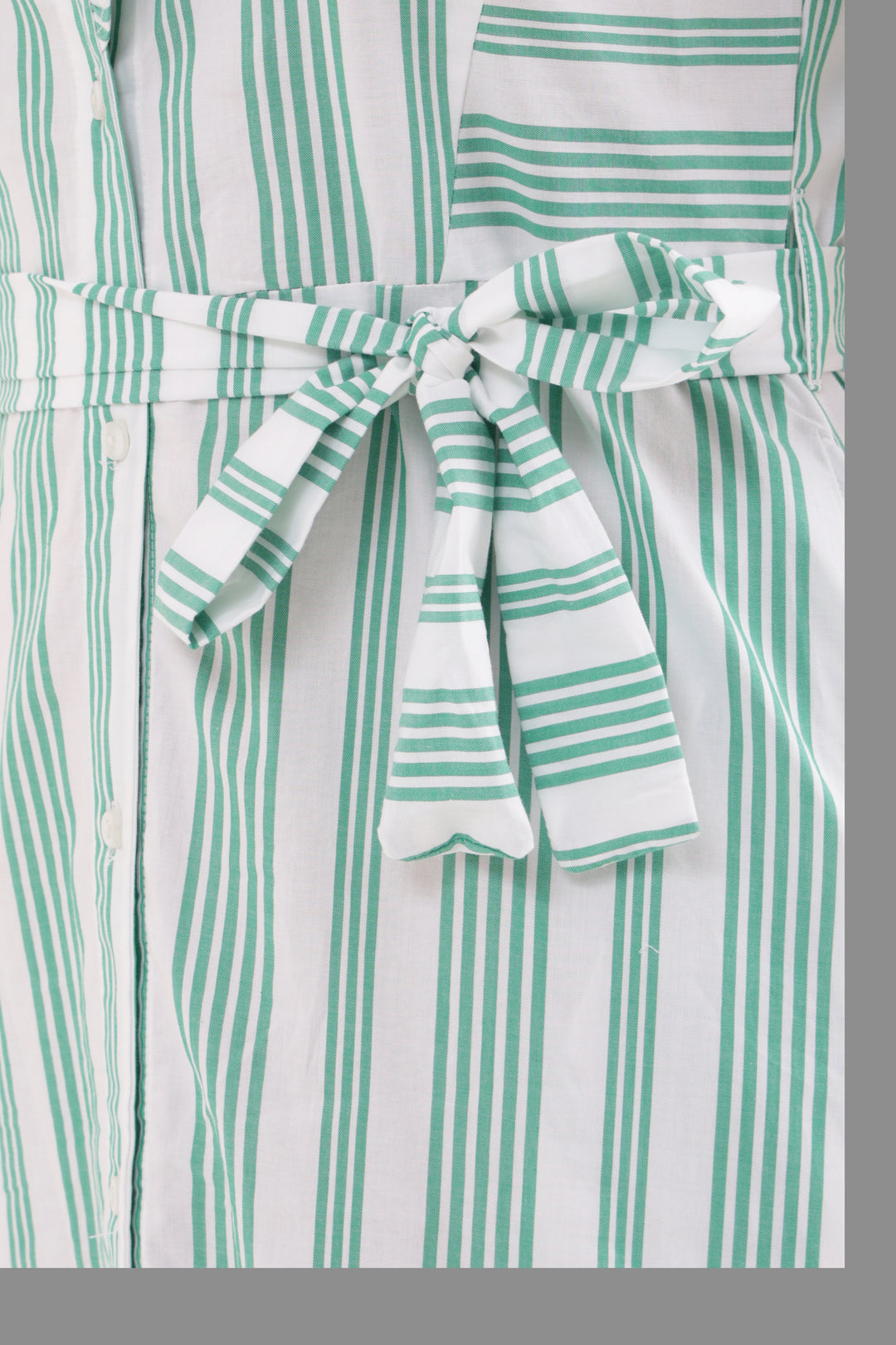 Morning Meadow Cotton stripe  Dress
