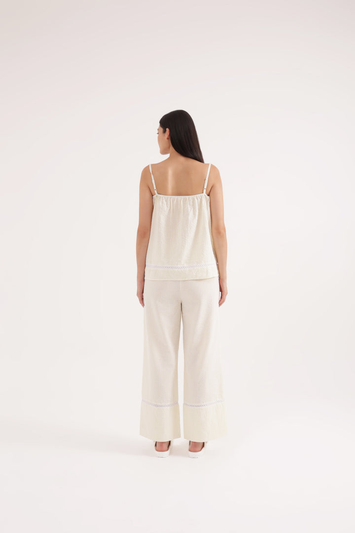 Sunset glow stripe sleep set