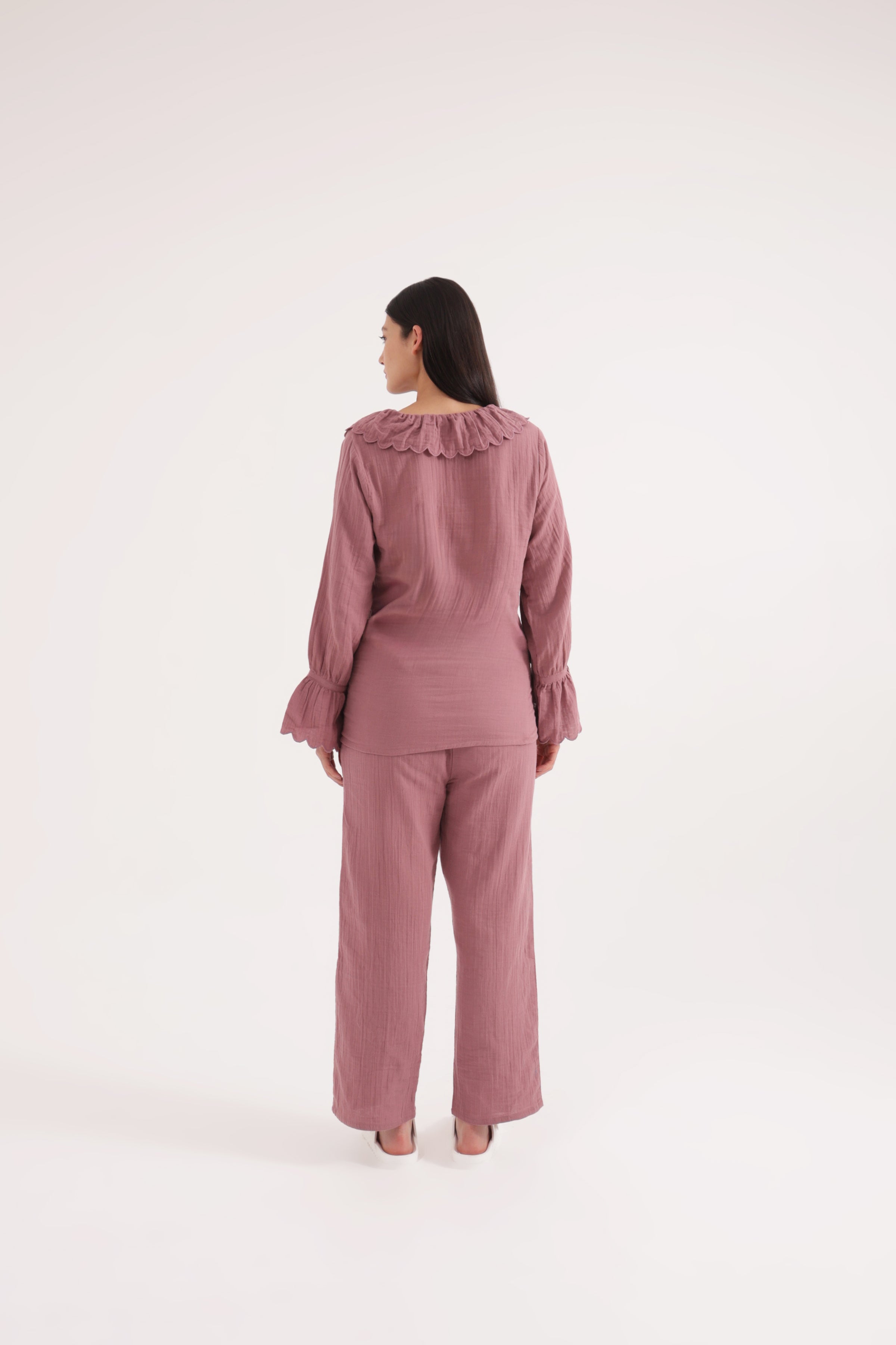 Buy Heavenly Hues Green Spruce Night Suit Set for Women – SlumberJill