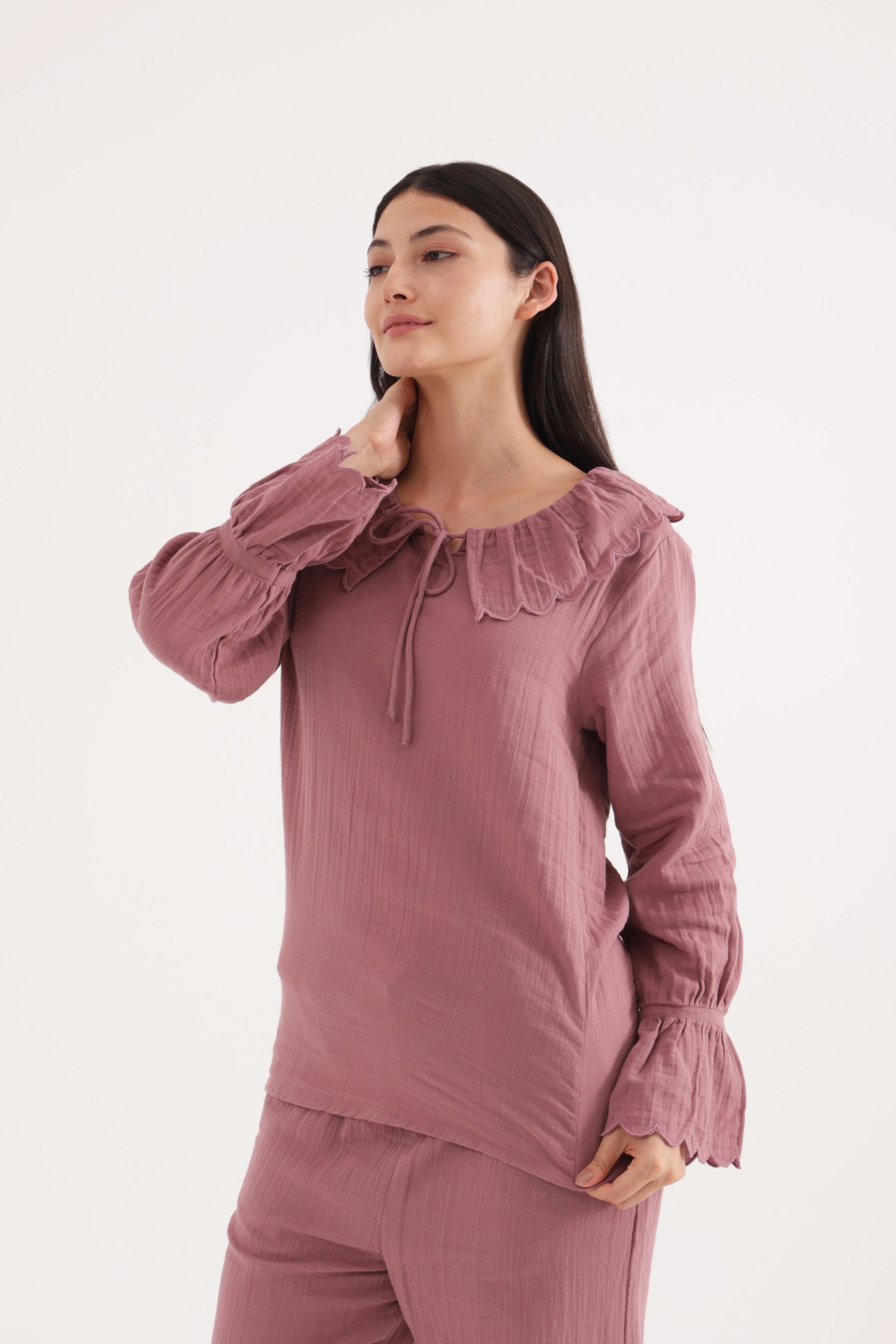Buy Heavenly Hues Green Spruce Night Suit Set for Women – SlumberJill