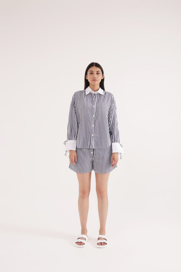 Nautical Stripe short Co-ord Set