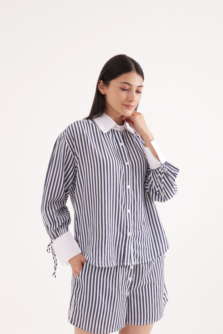 Nautical Stripe short Co-ord Set