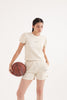 Fosted Glow Waffle Knit Walk & Snooze Set