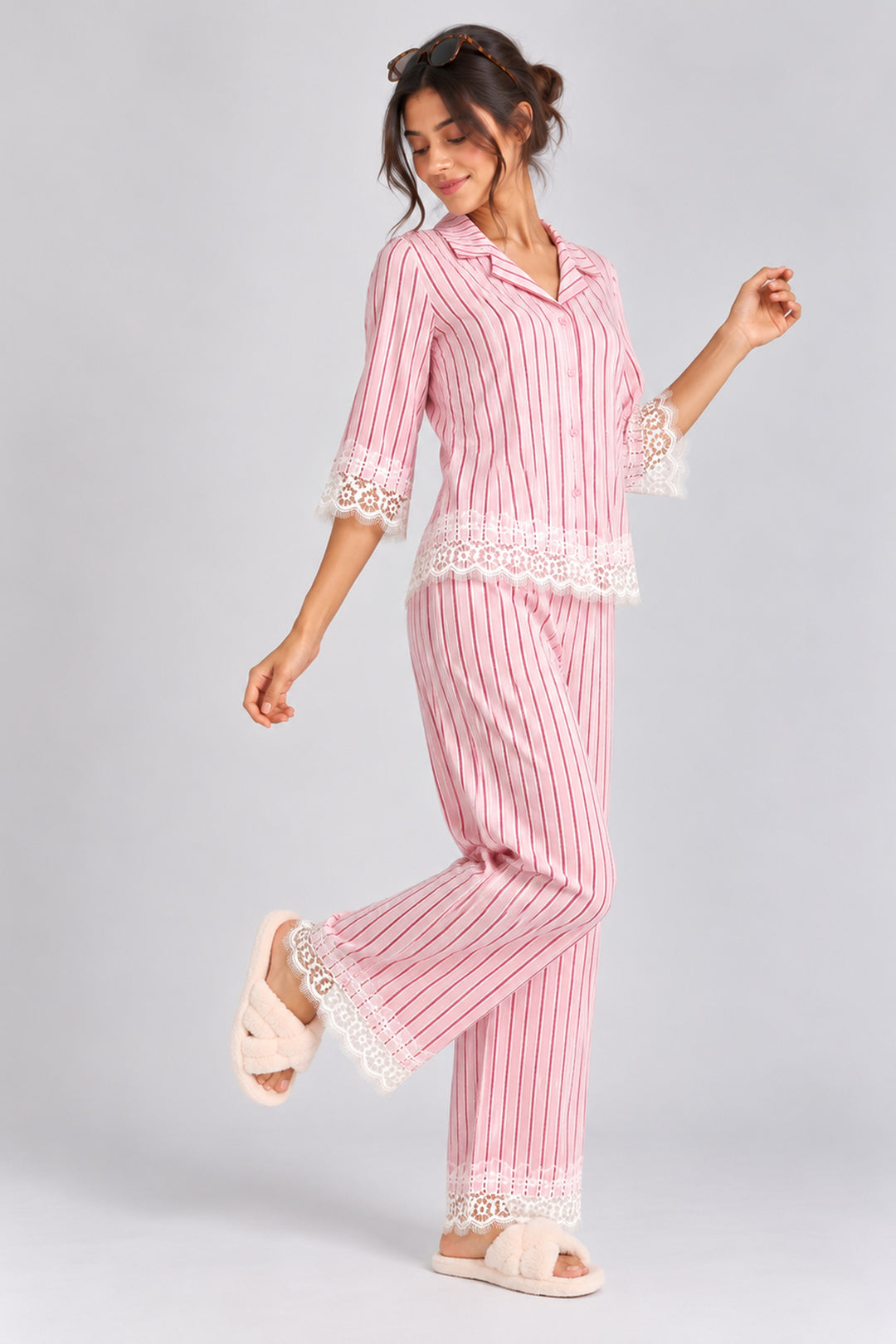Heirloom Pink Pyjama Set