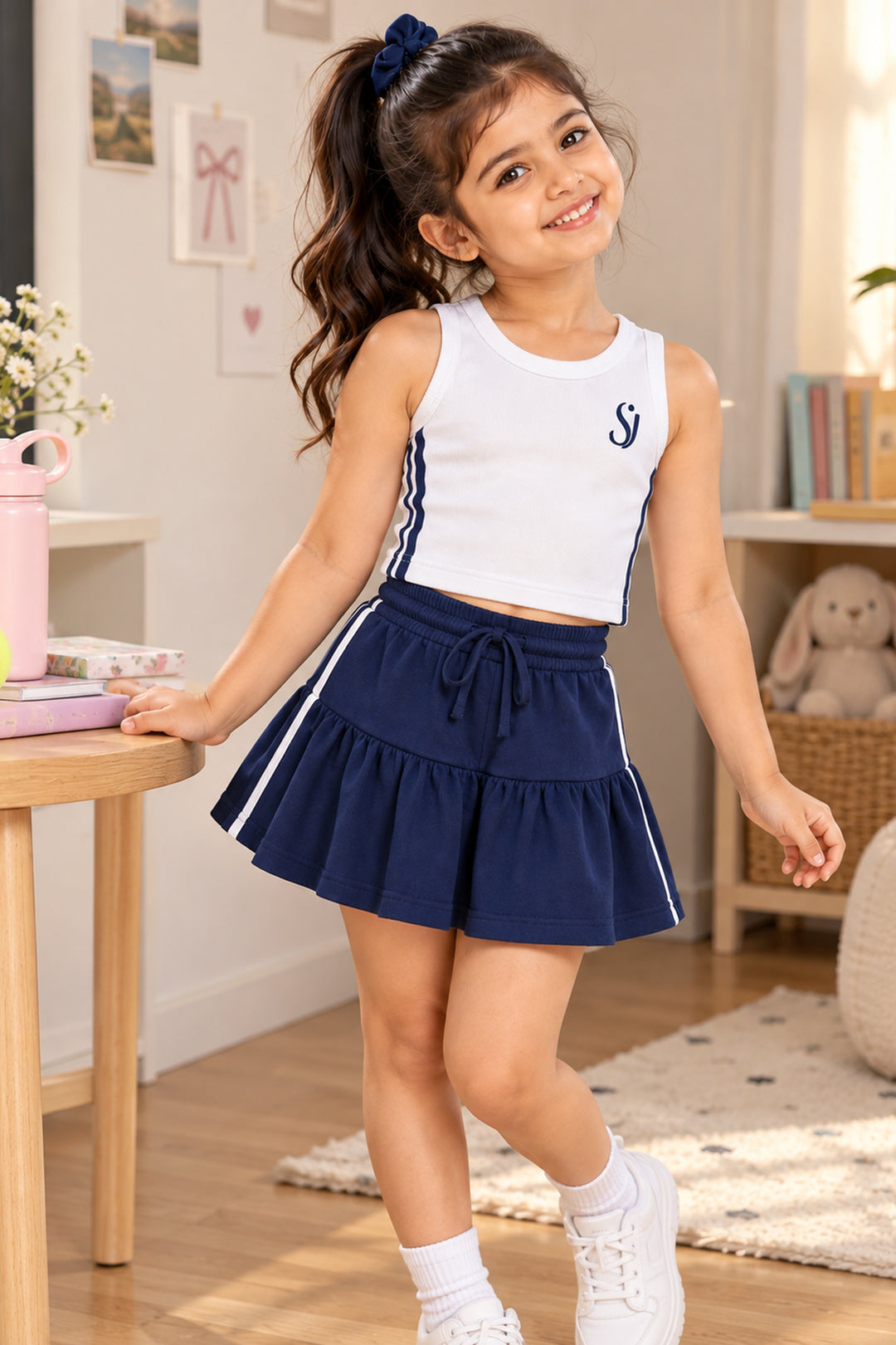 Midnight Top & Skirt Set