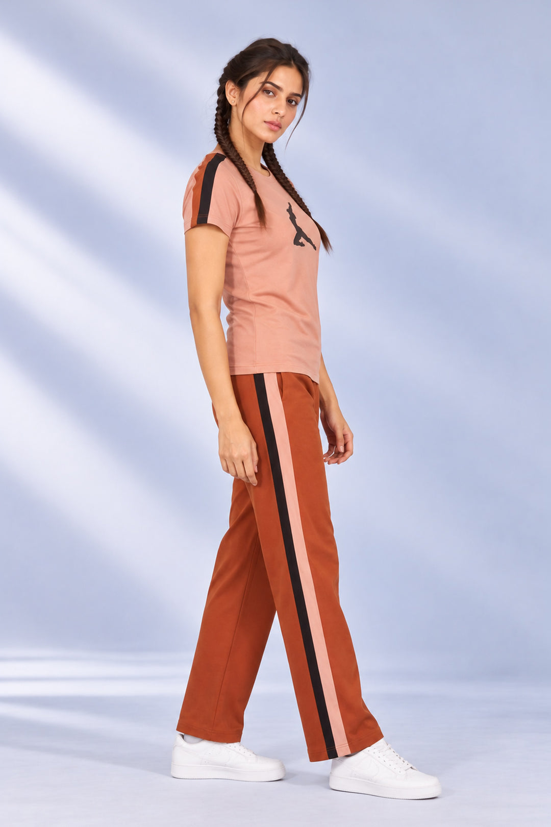Café Crème Snuggle Fit  Coords Set With Freshon Finish