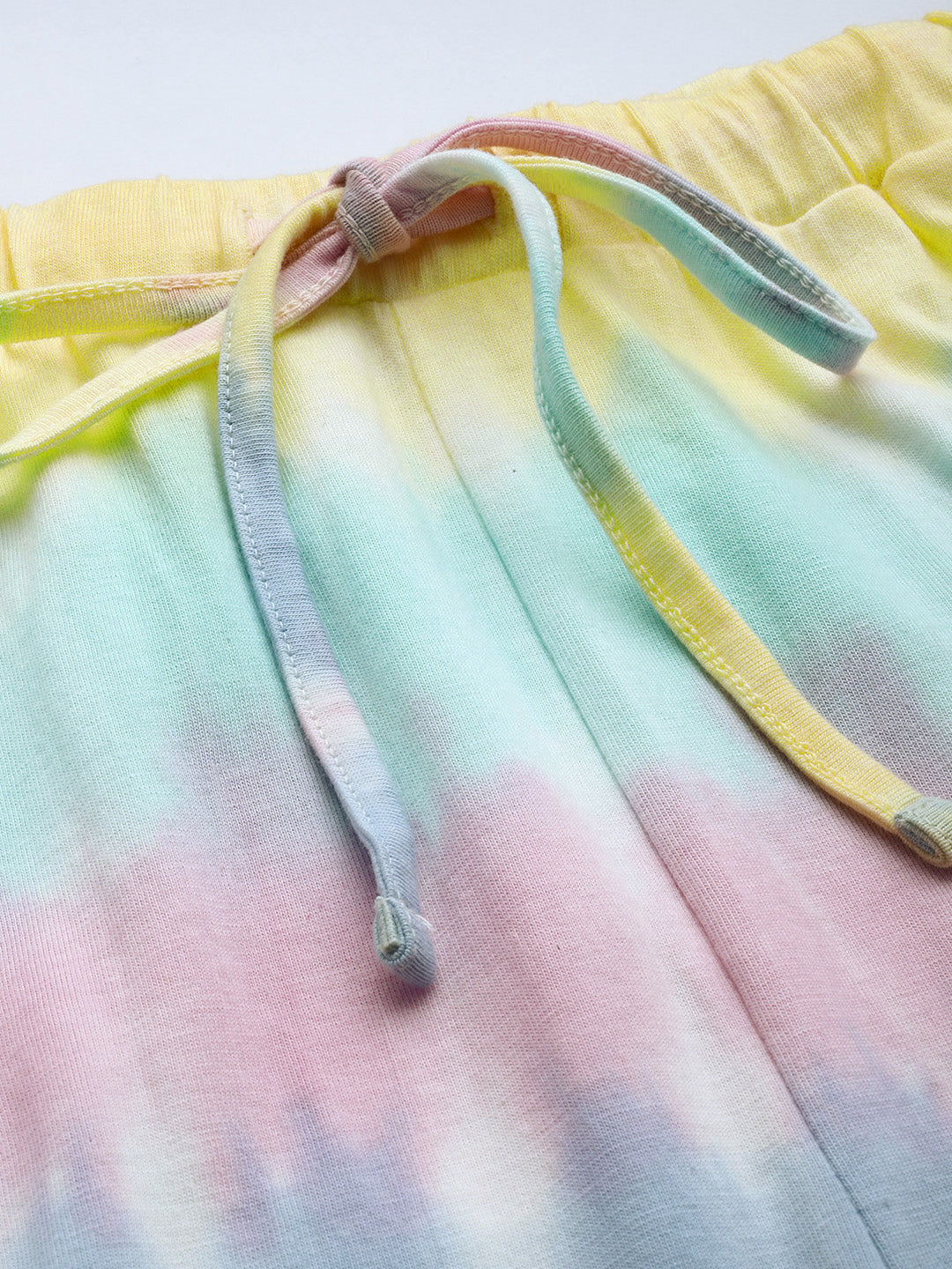 Tie & Dyed Printed Pure Cotton Night suit