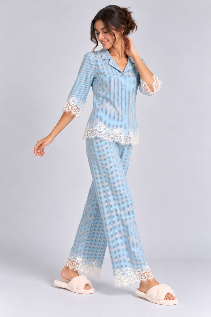 Heirloom Blue Pyjama Set