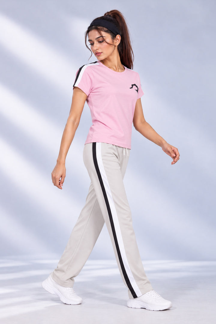 Cameo Pink Snuggle Fit  Coords Set With Freshon Finish
