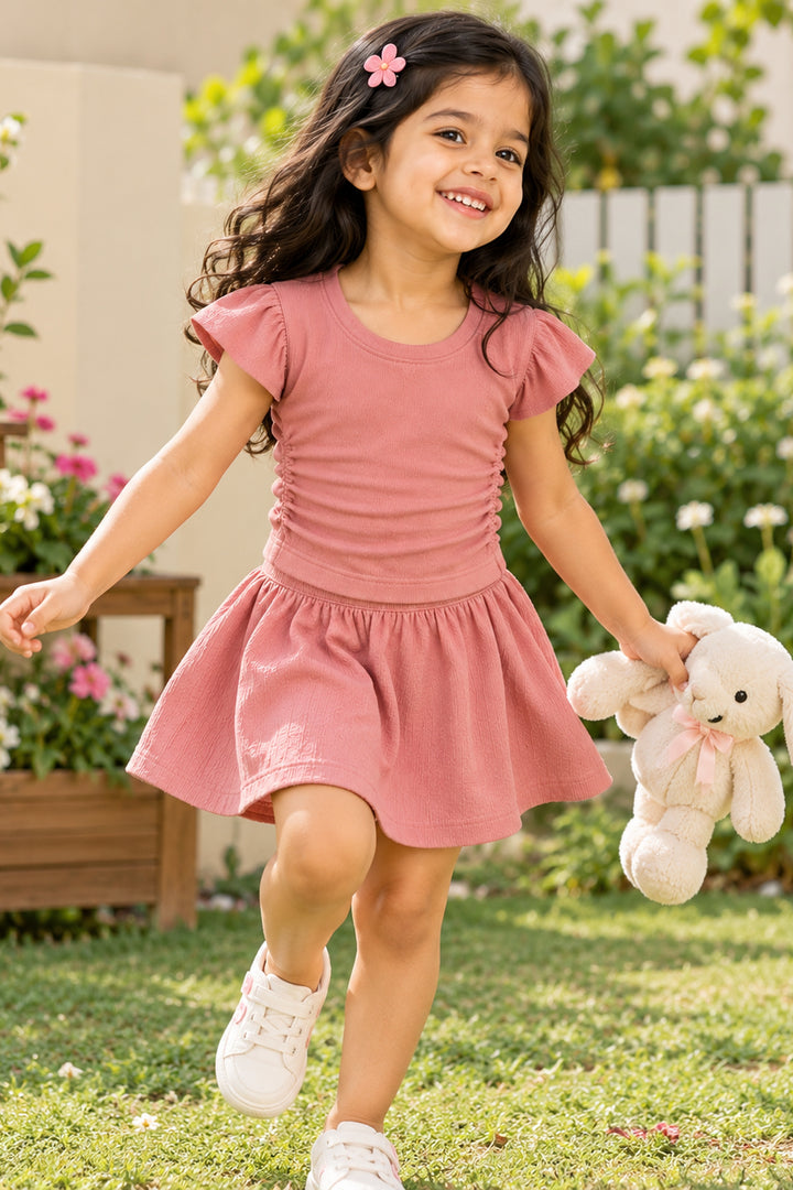 Top & Flared Skirt Set