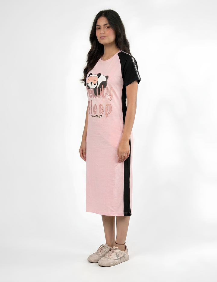 Beauty Sleep  Rose Mid Length Lounge  Dress