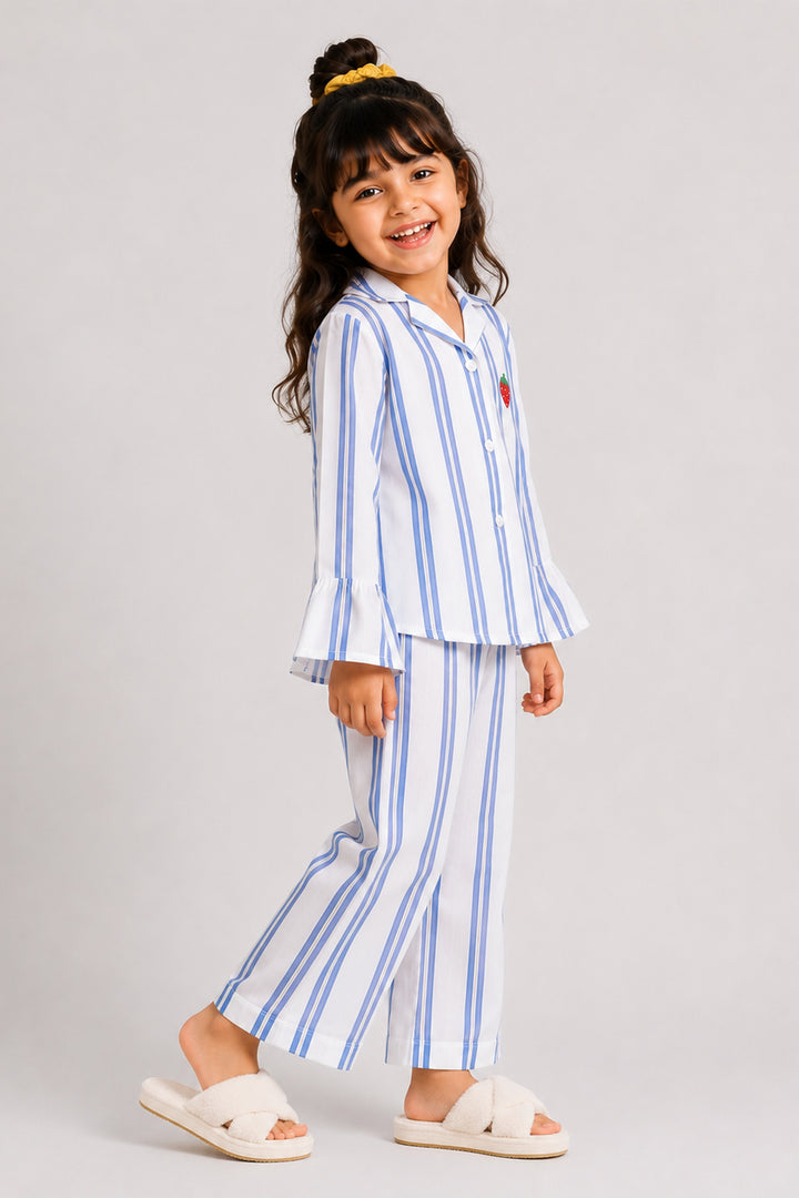 Sunday Stripes Cotton Kids Sleep Set
