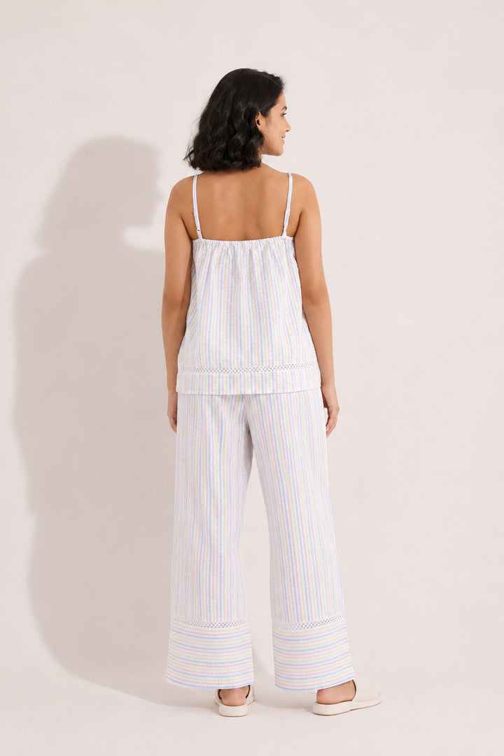 Playfull prism stripe  sleep set