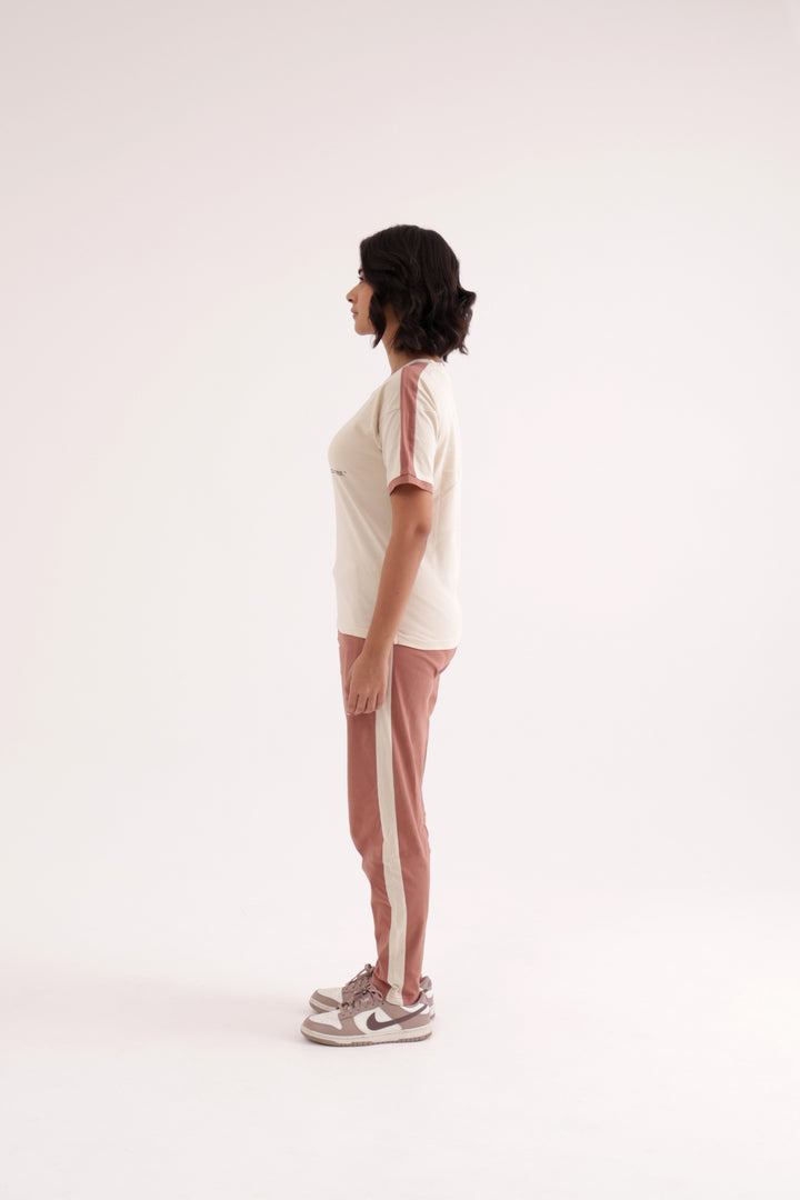 Slumber Jill Active Comfort Mocha Mousse Cotton Jersey Coord Set