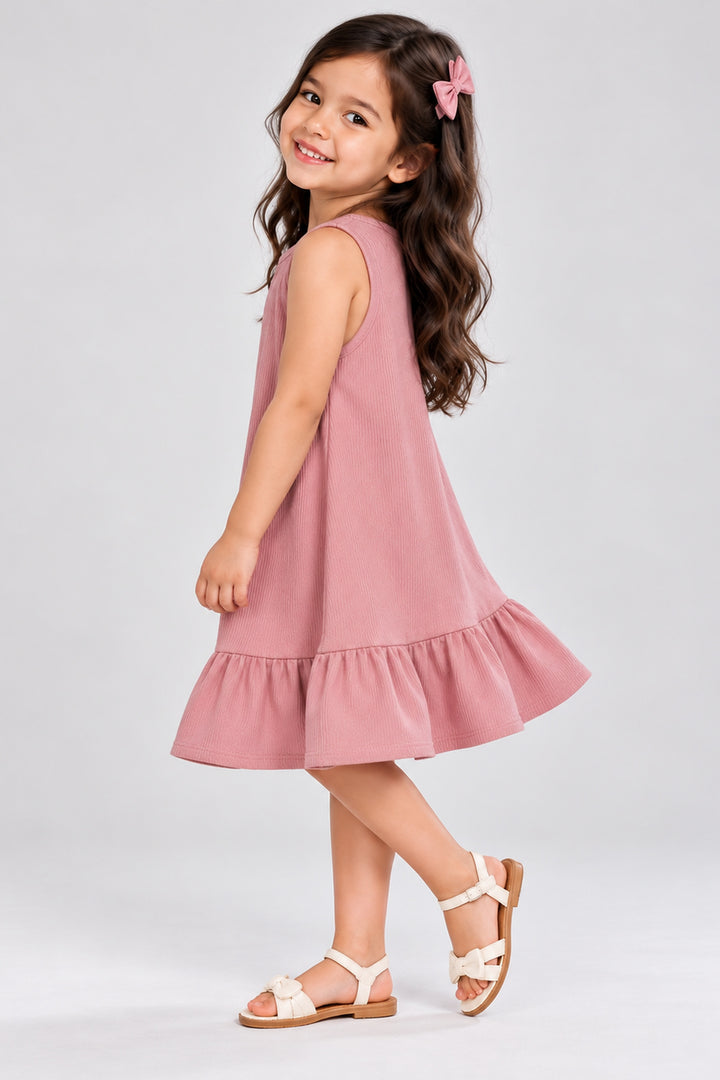 Ruffle Hem Dress