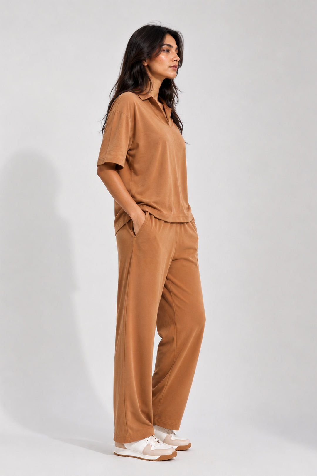 Mocha Mousse Effortless Grace Co-ord