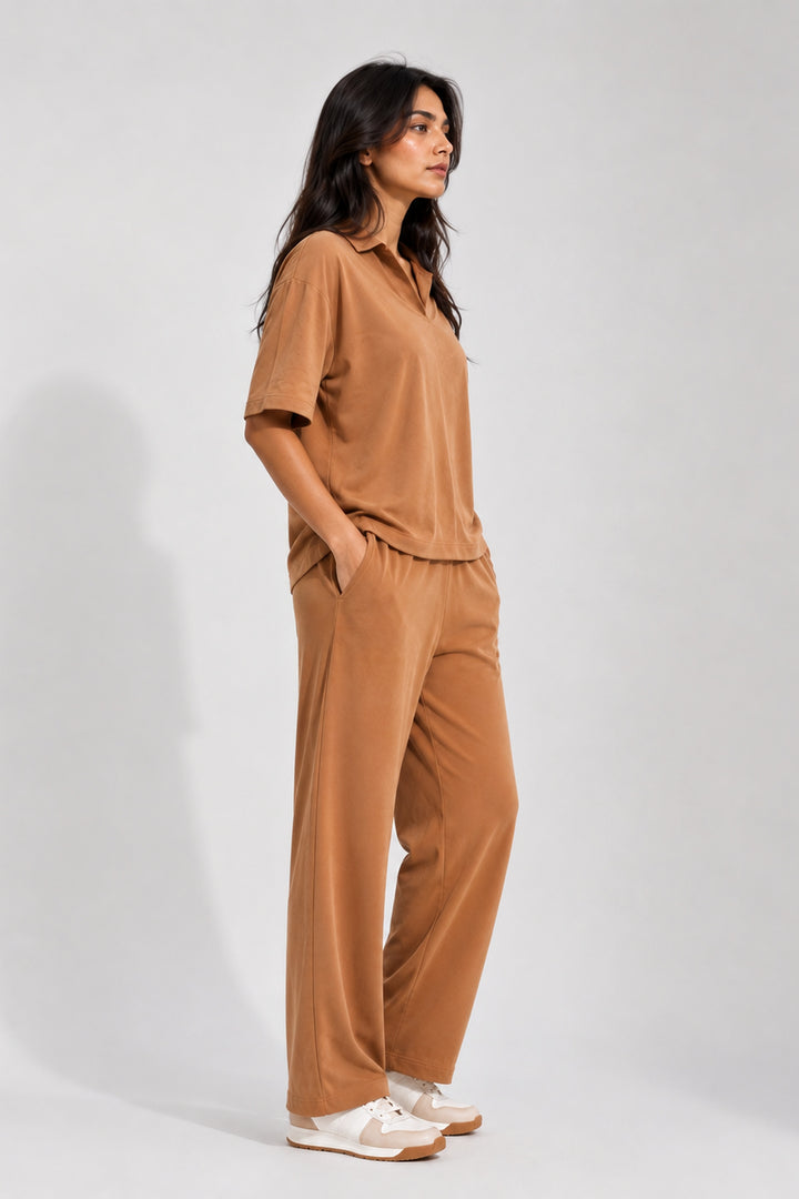 Mocha Mousse Effortless Grace Co-ord