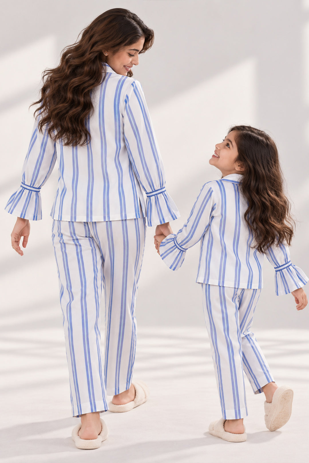Mom & Me - Sunday Stripes Sleep Set