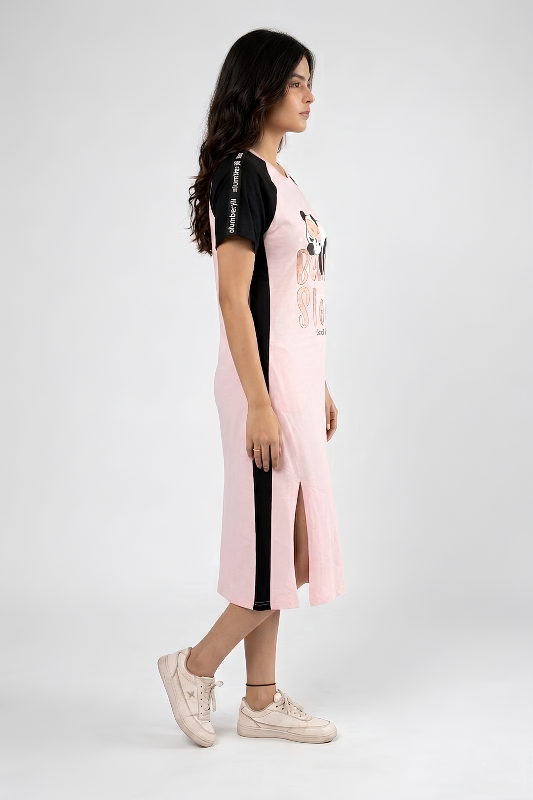 Beauty Sleep  Rose Mid Length Lounge  Dress