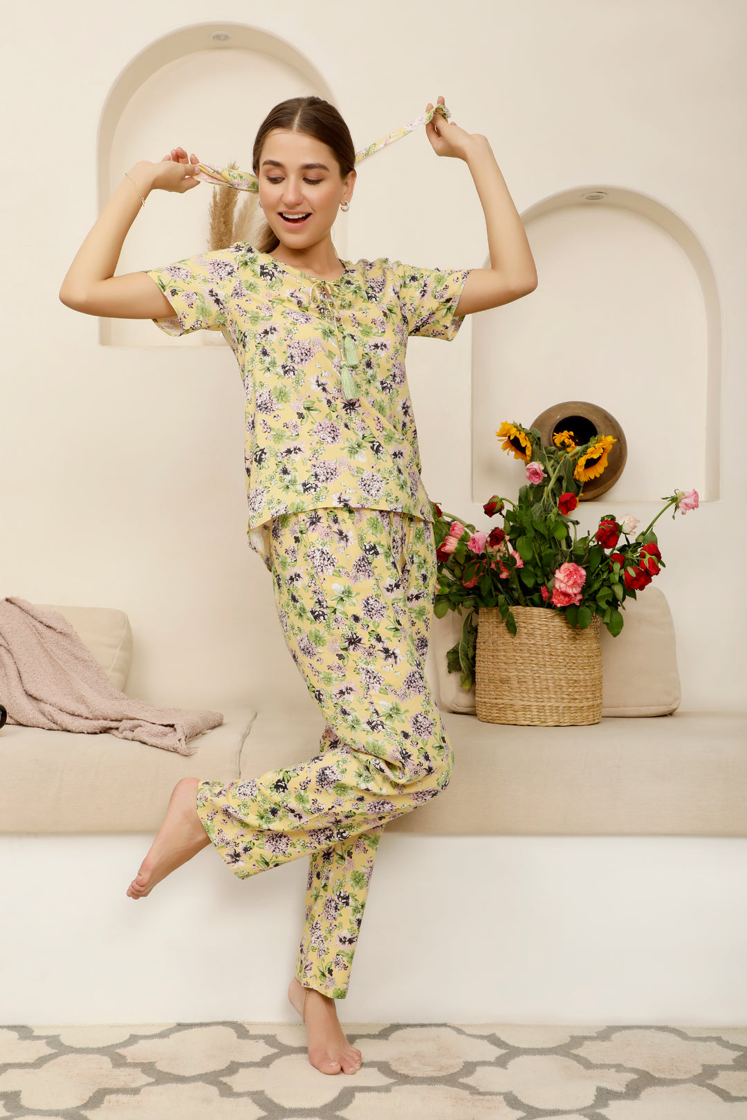 Heavenly Hues Primrose Yellow PJ Sets