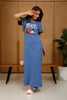 Snooze Style Comfort Dress Dutch blue