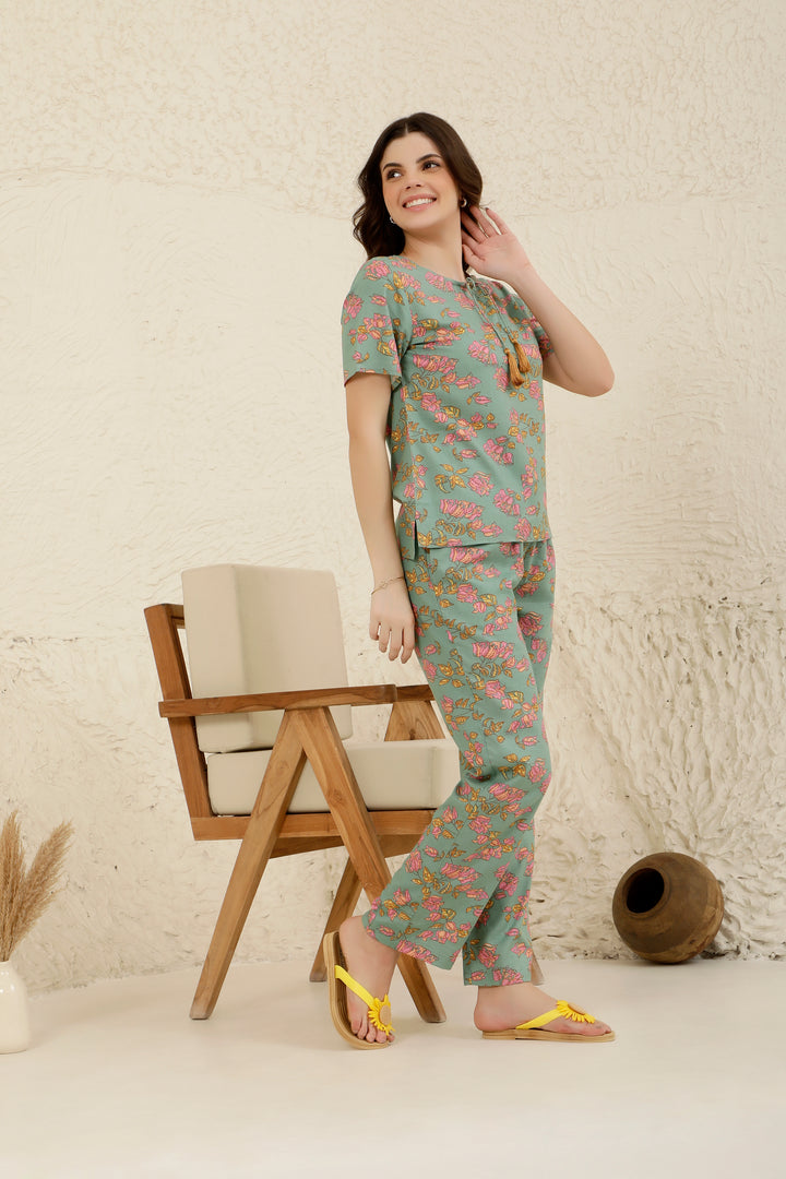 Heavenly Hues Green Spruce PJ Sets