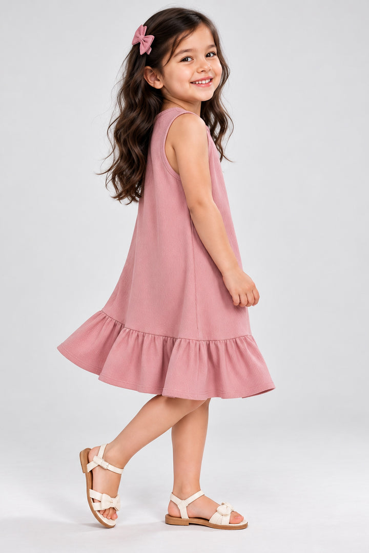 Ruffle Hem Dress