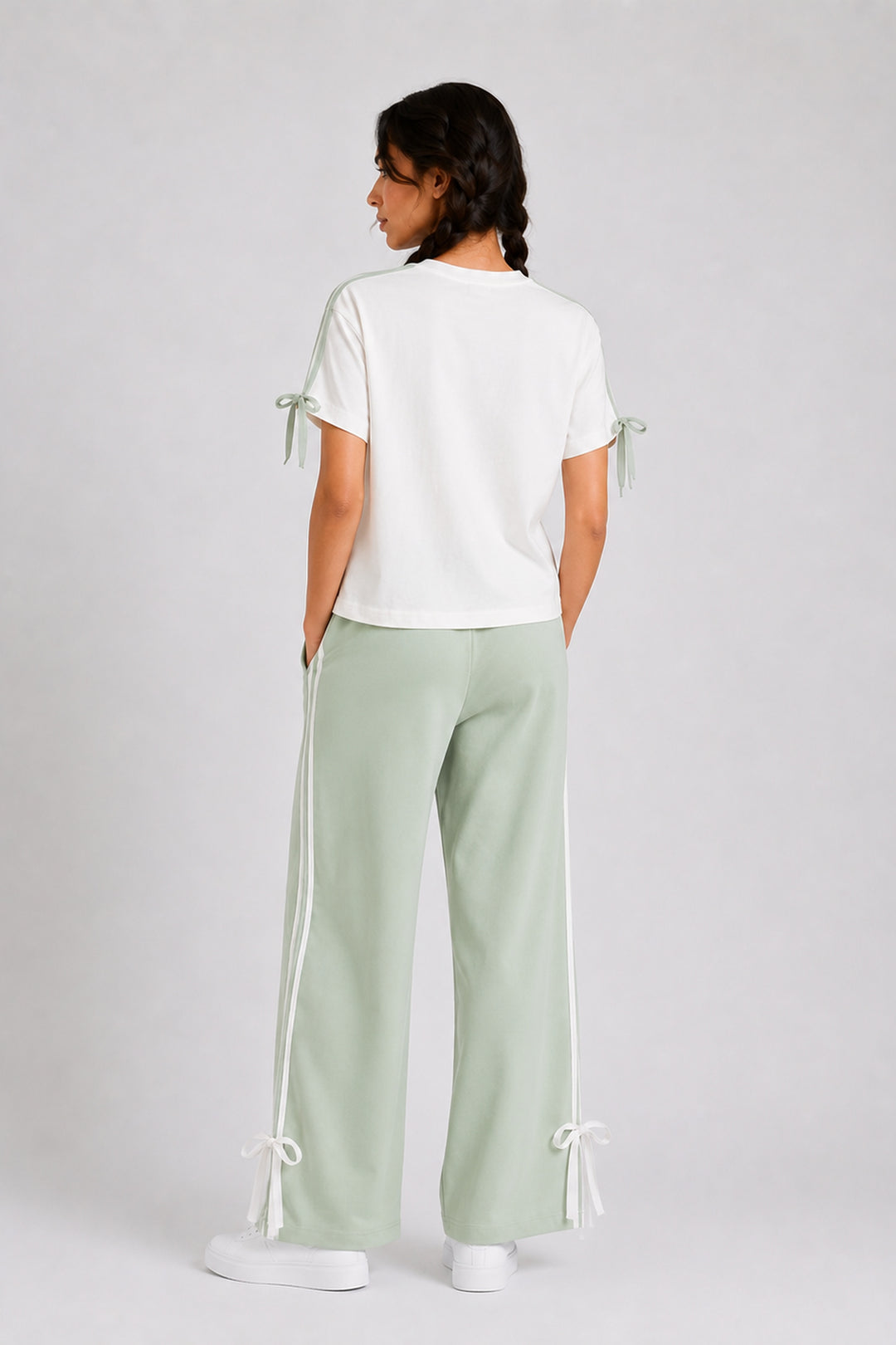 ActiveEase Aqua Tie Up Co-ord