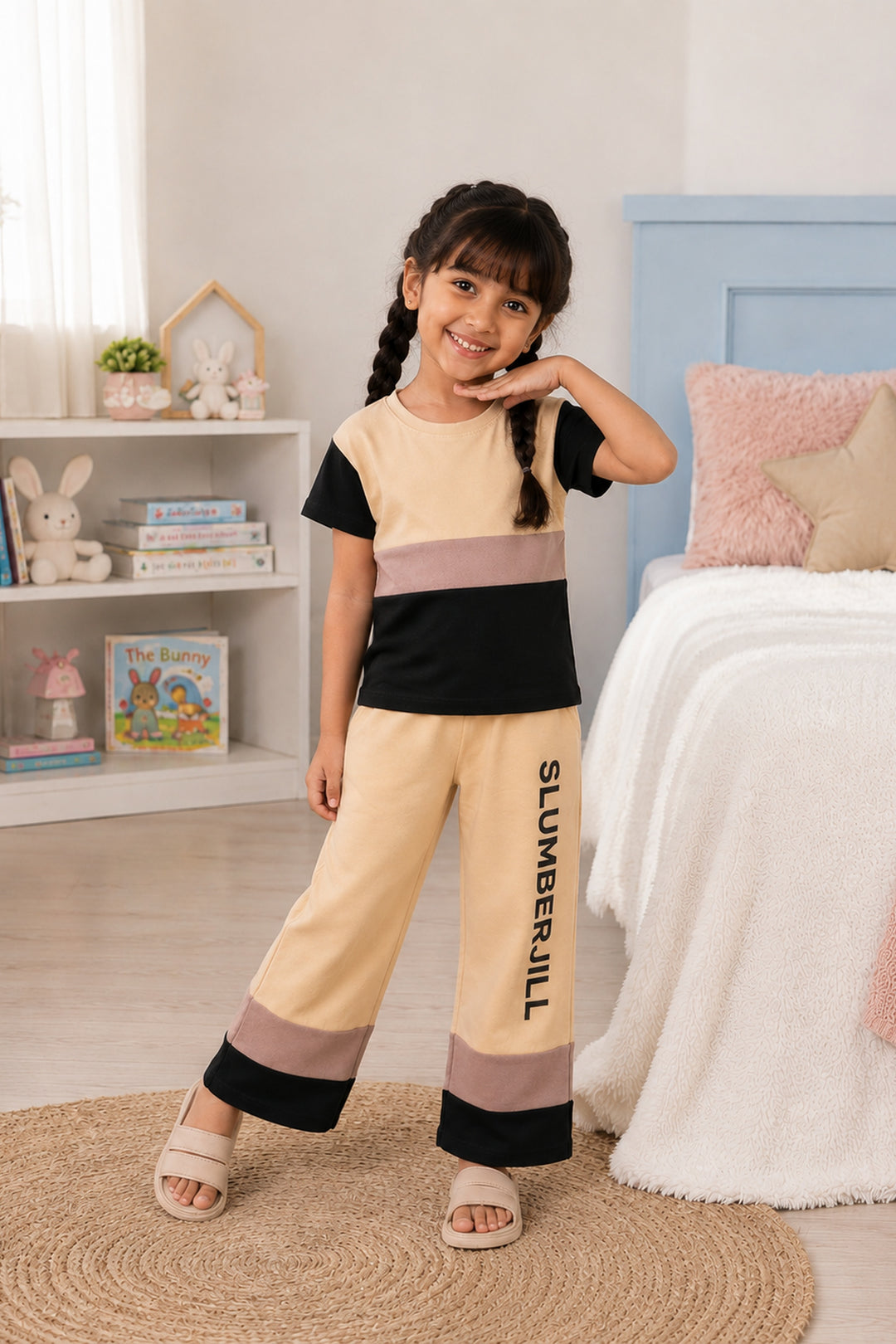 Bumblebee Dreams, Slumber Everyday Kids Cotton Coord Set
